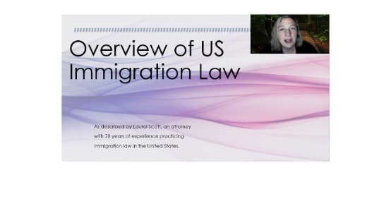 US Immigration Law Overview
