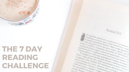 7 Day Reading Challenge — Read more Books This Year!
